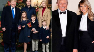 Щерката на Тръмп пусна семейна снимка без Мелания