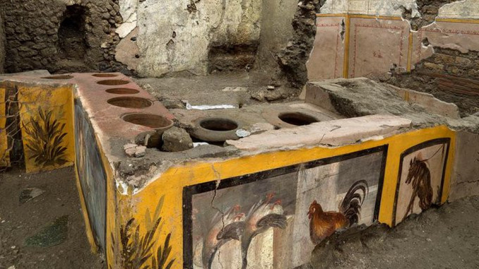 Откриха древния McDonald's в Помпей | StandartNews.com