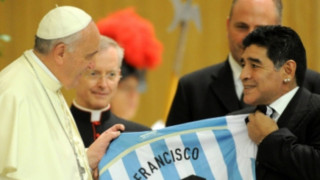 Папата с невероятни думи за Марадона