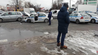 Полицаи са ранени на Цариградско шосе