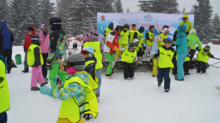 Зимен фест събра 100 деца на Витоша