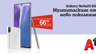 А1 пуска нова 5G версия на Samsung Galaxy Note 20