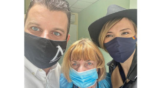 Иван и Ирина Тенчева излязоха от болница