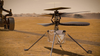 НАСА издигна хеликоптер на Марс