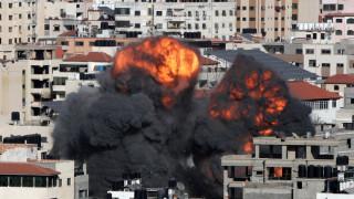 Израелски изтребители удариха министерство в Газа