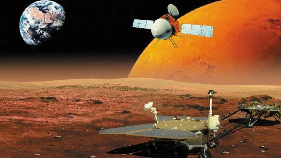 Китай е на Марс. Апарат се приземи успешно | StandartNews.com