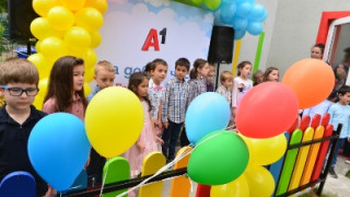 А1 откри ново крило на детската градина за деца на служители