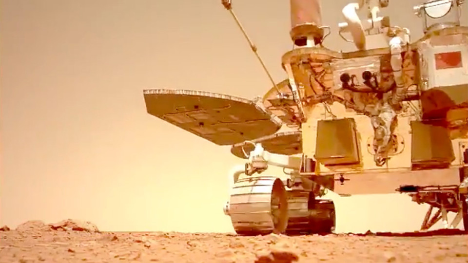 Китай изпрати видео от Марс | StandartNews.com