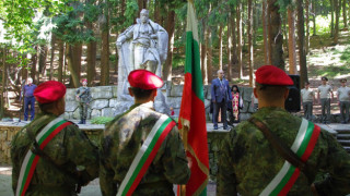 Казанлък почете 153 г. от славната битка на четата на връх Бузлуджа