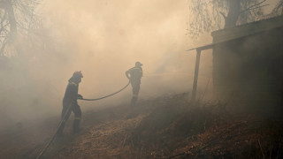 Пожар избухна и в гората над Велинград