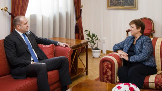 Президентството потвърди. Радев е имал среща с Кристалина
