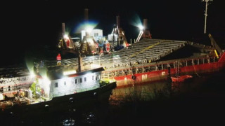 Жестока трагедия заплашвала влаченето на кораба "Вера Су"