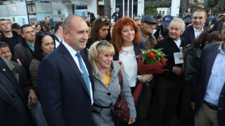 Мощна подкрепа за Радев и Йотова във Варна