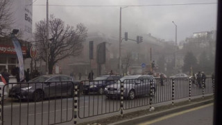 Огромен пожар в центъра на София, гори паметник на културата