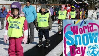Банско с подарък за децата в Световния ден на снега