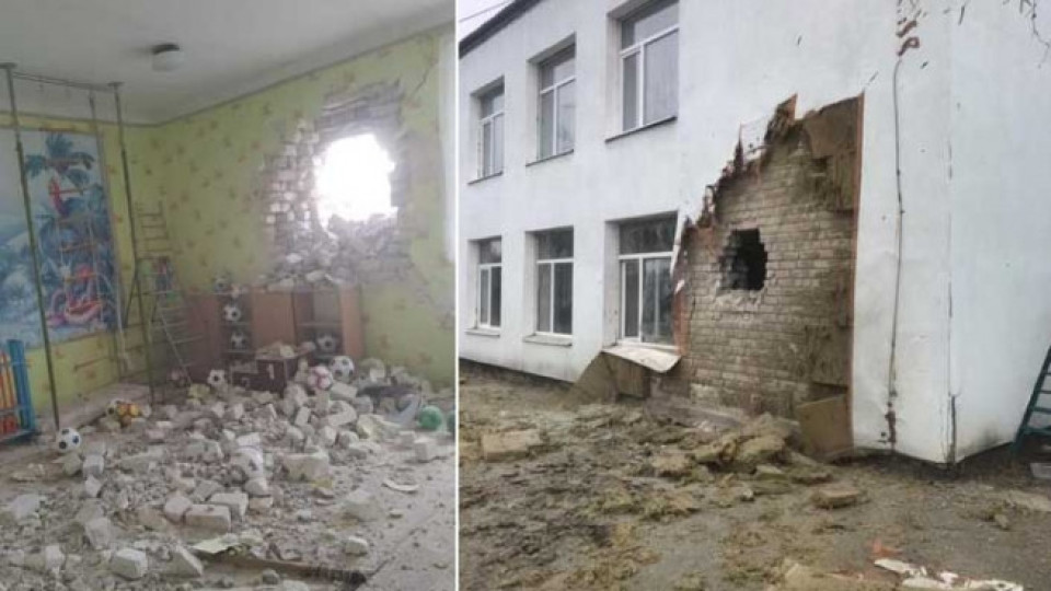 Артилерия обстрелва детска градина край Донецк, чие дело е атаката | StandartNews.com