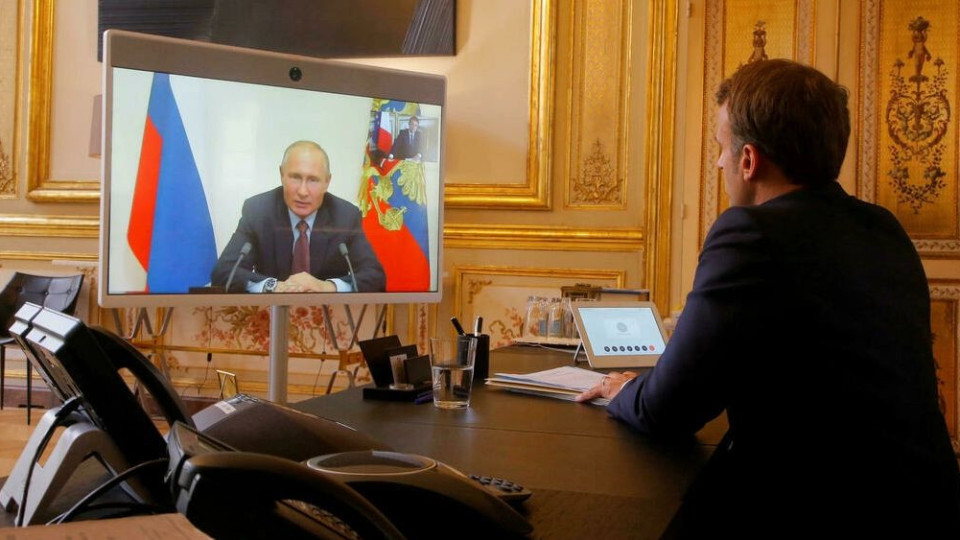 Путин нахока Макрон по телефона. Вади обвинения срещу Украйна | StandartNews.com