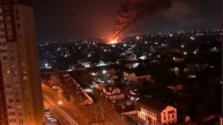 Силни експлозии в Киев на разсъмване