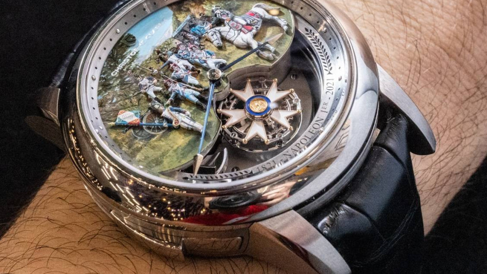 Ревю на швейцарския мъжки часовник Christophe Claret Napoleon Minute Repeater Tourbillon | StandartNews.com