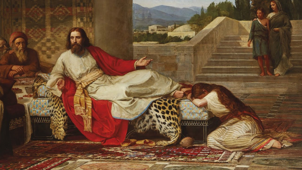 На Велика сряда грешницата се разкайва и миропомазва Христос | StandartNews.com