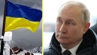 Жестока обида! Забиха украинско знаме на връх Путин