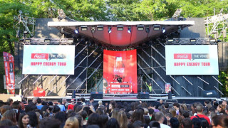 Взривяващ концерт стартира лятно турне на Кока-Кола (СНИМКИ)