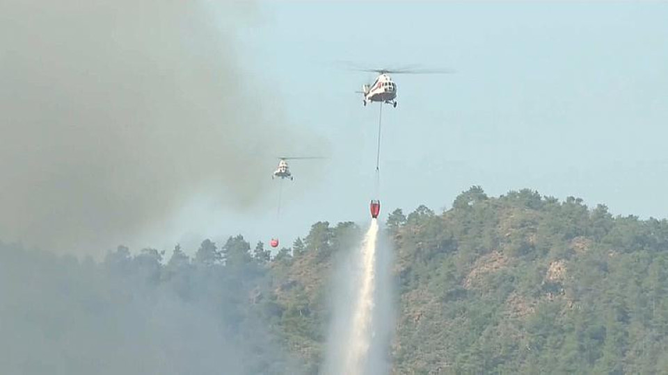 Турция се бори с горски пожар край курорта Мармарис | StandartNews.com