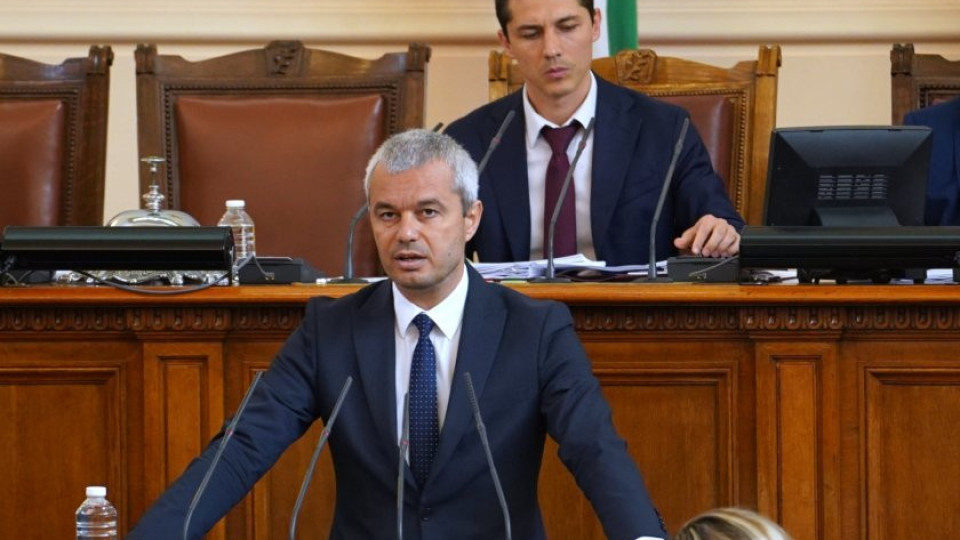 Национално предателство - Костадинов опъна нервите на депутатите | StandartNews.com
