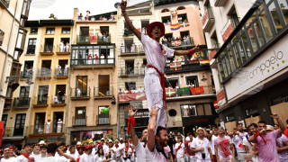 След две години пауза: Фестивалът Сан Фермин се завърна