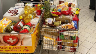 BILLA и клиенти събраха 140 тона продукти за Българския червен кръст