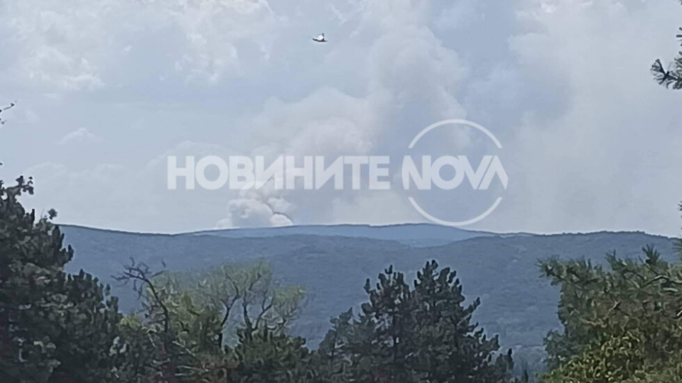 Голям пожар е избухнал в Средна гора | StandartNews.com