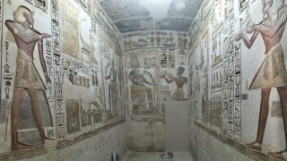Върнаха блясъка на чудно светилище от древен Египет (СНИМКИ)