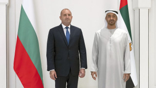 Радев се срещна с президента на ОАЕ, размениха важни споразумения