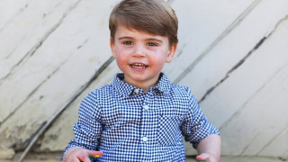 Най-малкият принц Луи с разтърсващи думички за смъртта на прабаба