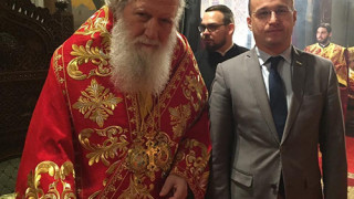 Председателят на партия МИР Симеон Славчев поздрави патриарх Неофит