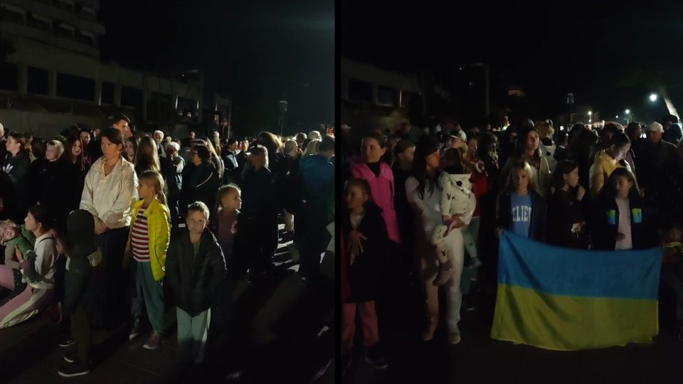 Украинци в Слънчака развяха знамена. Искат в хотелите | StandartNews.com
