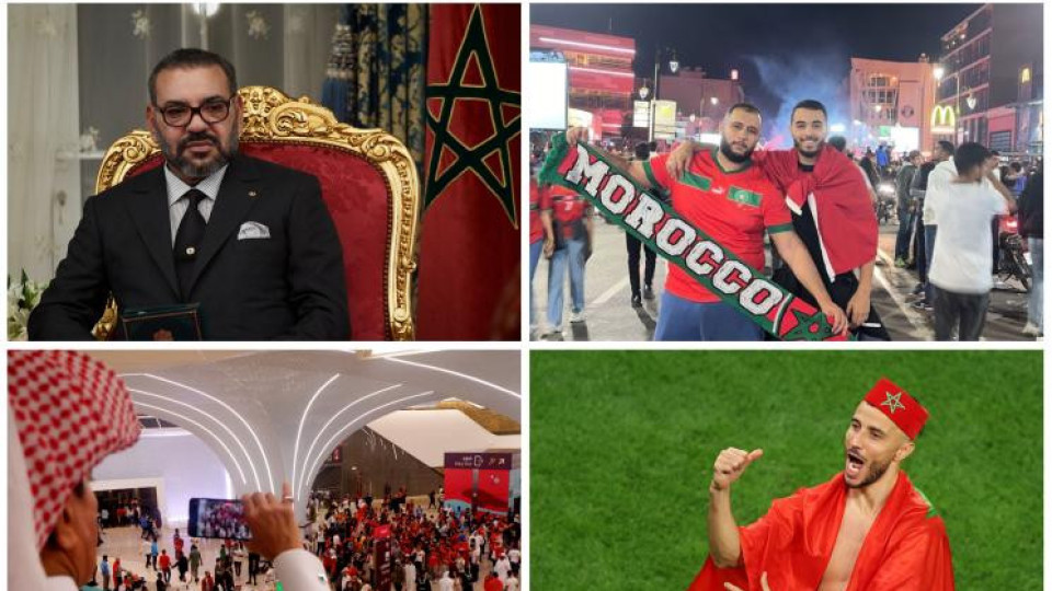 Кралят на Мароко полудя! Къде отиде след победата | StandartNews.com