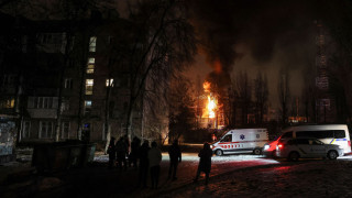 Атакуват Киев с ирански дронове, какви са пораженията