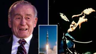 Почина символен американски астронавт