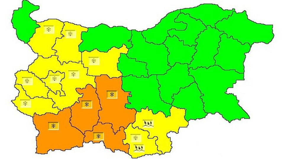 Синоптиците показаха къде ще се вихри снегът в четвъртък | StandartNews.com