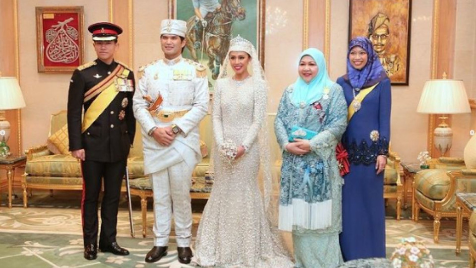 Злато и диаманти на кило! Султанът на Бруней омъжи дъщеря си | StandartNews.com