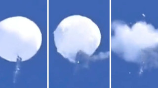 Ракета срещна китайския шпионски балон, резултатът изненада