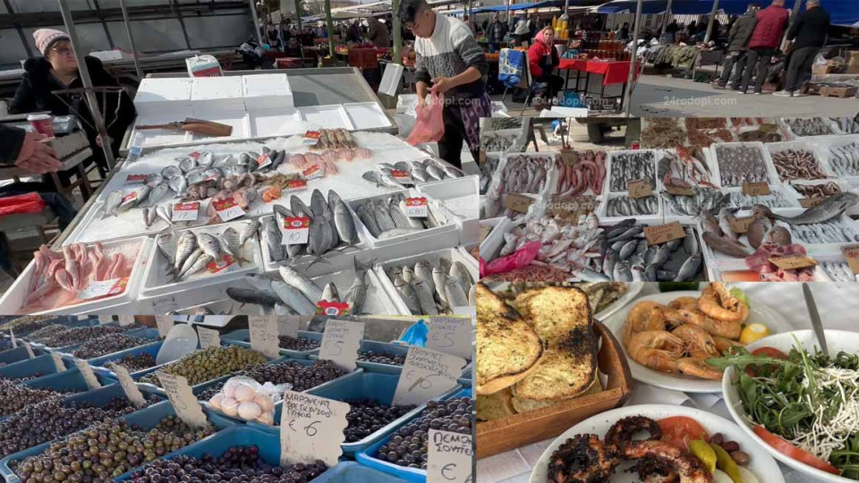 Родопчани на пазар в Комотини, минаха на фета. Не е по-евтино, но... | StandartNews.com