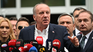 Водещ кандидат за президент на Турция се оттегли от изборите