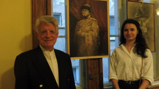 Борис Христов оживява в портрети на Жаклина Симова