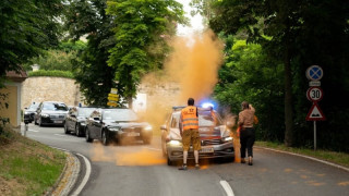 Атака срещу кортежа на Радев в Австрия. Димка и блокада