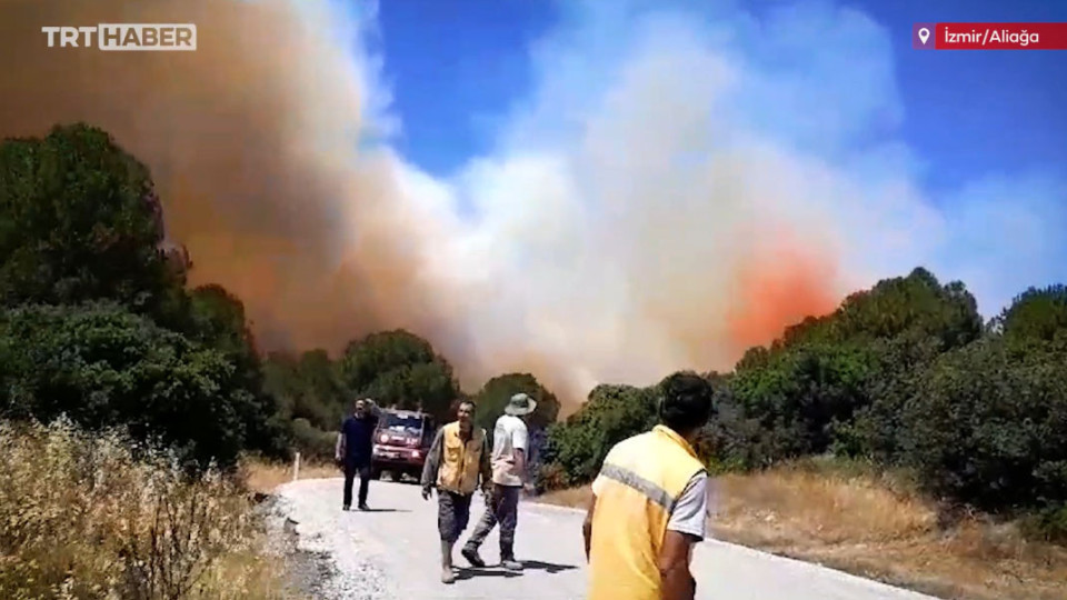 Нов ад в Турция! Зловещи пожари ВИДЕО | StandartNews.com