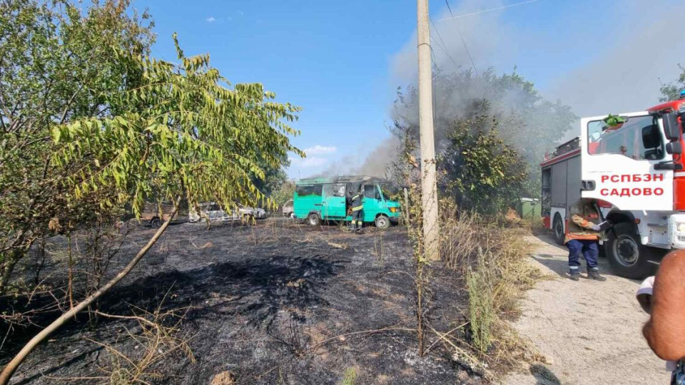 Огнен ад унищожи един куп автомобили в пловдивско | StandartNews.com