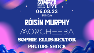 Róisín Murphy, Morcheeba, Sophie Ellis-Bextor и Phuture Shock на пристанището в Бургас на 6-ти август