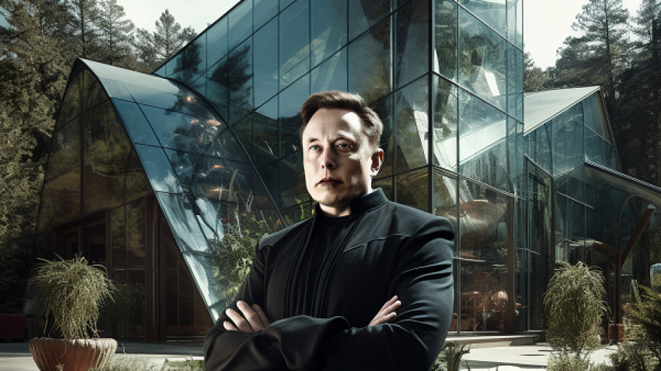 В САЩ разследват Мъск – Tesla му купила стъклена къща | StandartNews.com
